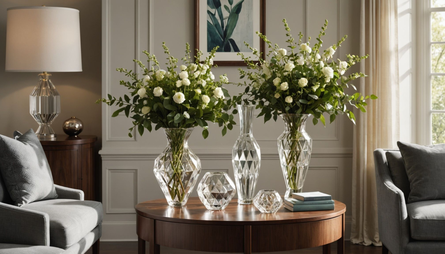 Transform your space with unique crystal vase decor tips